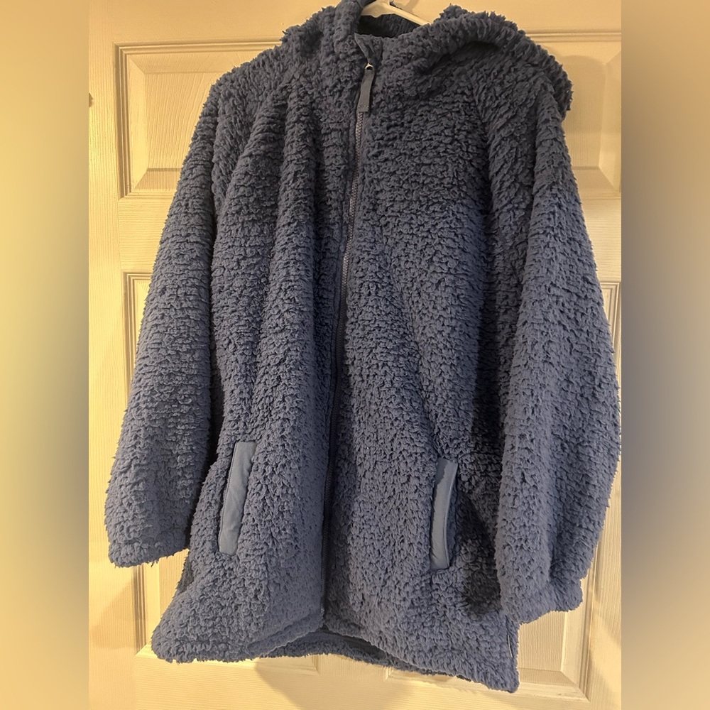 Eddie Bauer Women’s Blue Fleece Jacket
